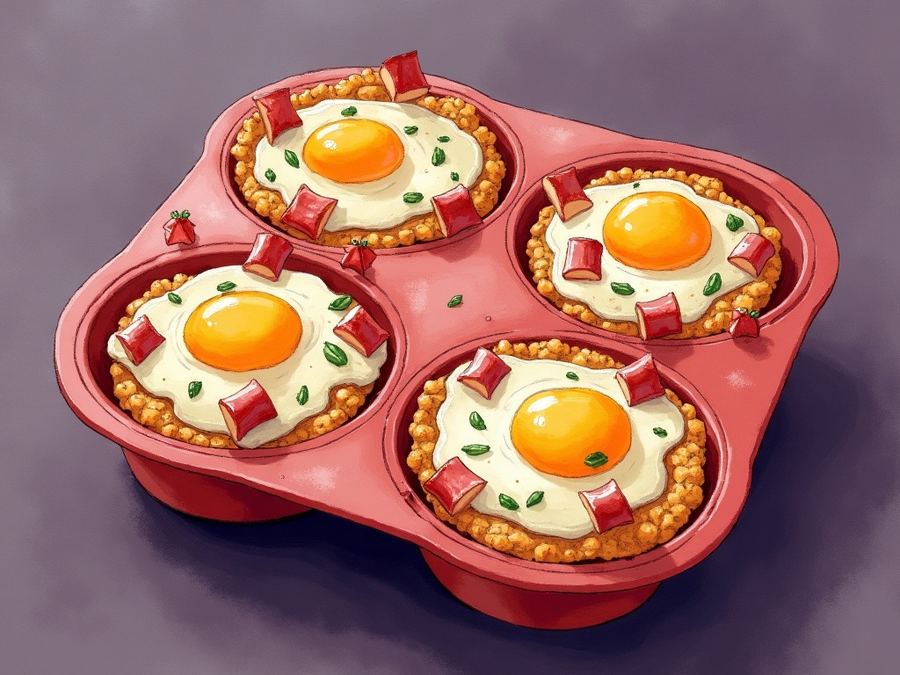 Vajíčkové muffiny