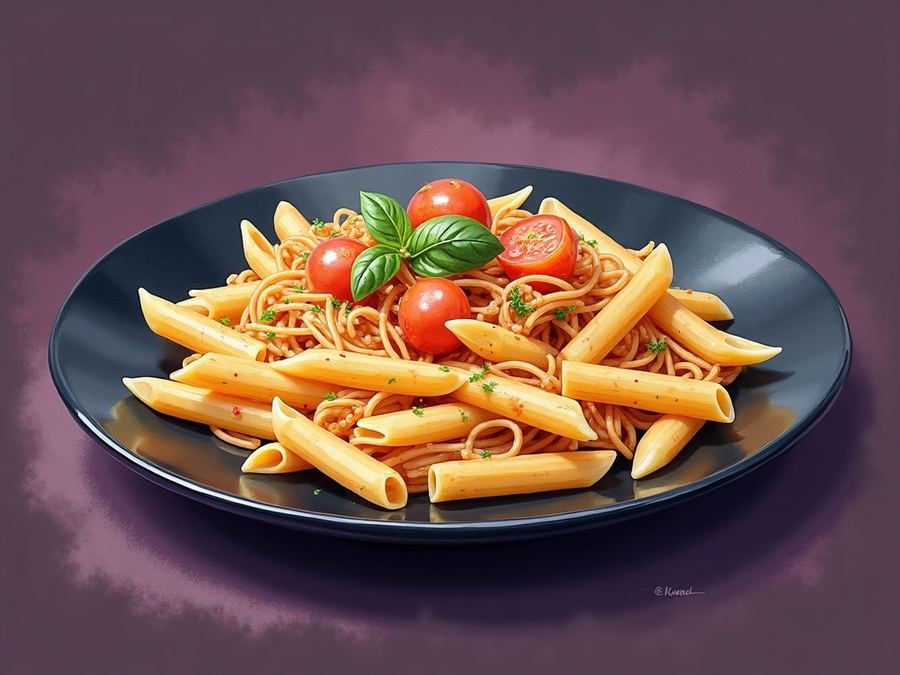 Penne s kuracím mäsom